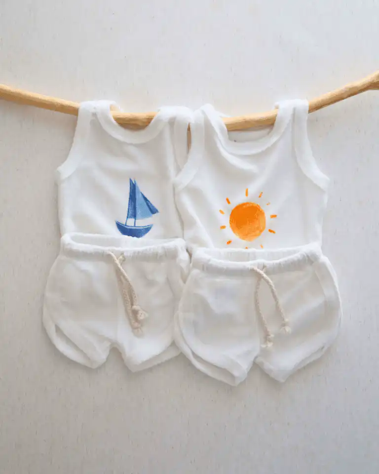 komplet za bebe od pamuk-frotira