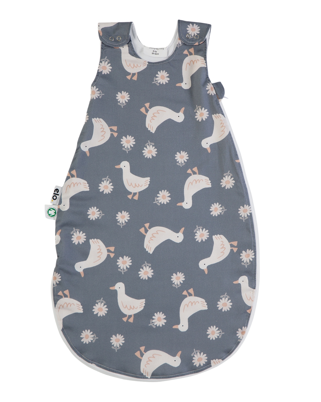 dzak za spavanje sa motivom patke za bebe od 0 do 6 meseci