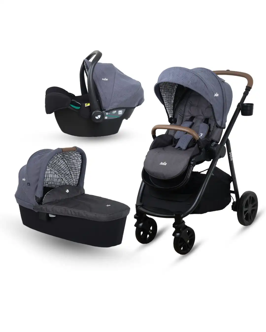 joie-kolica-versatrax-3-1-coal (1) joie kolica versatrax 3u1 kolica autosediste korpa za novorodjence