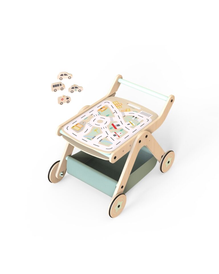 guralica i aktivna tabla sa motivom grada