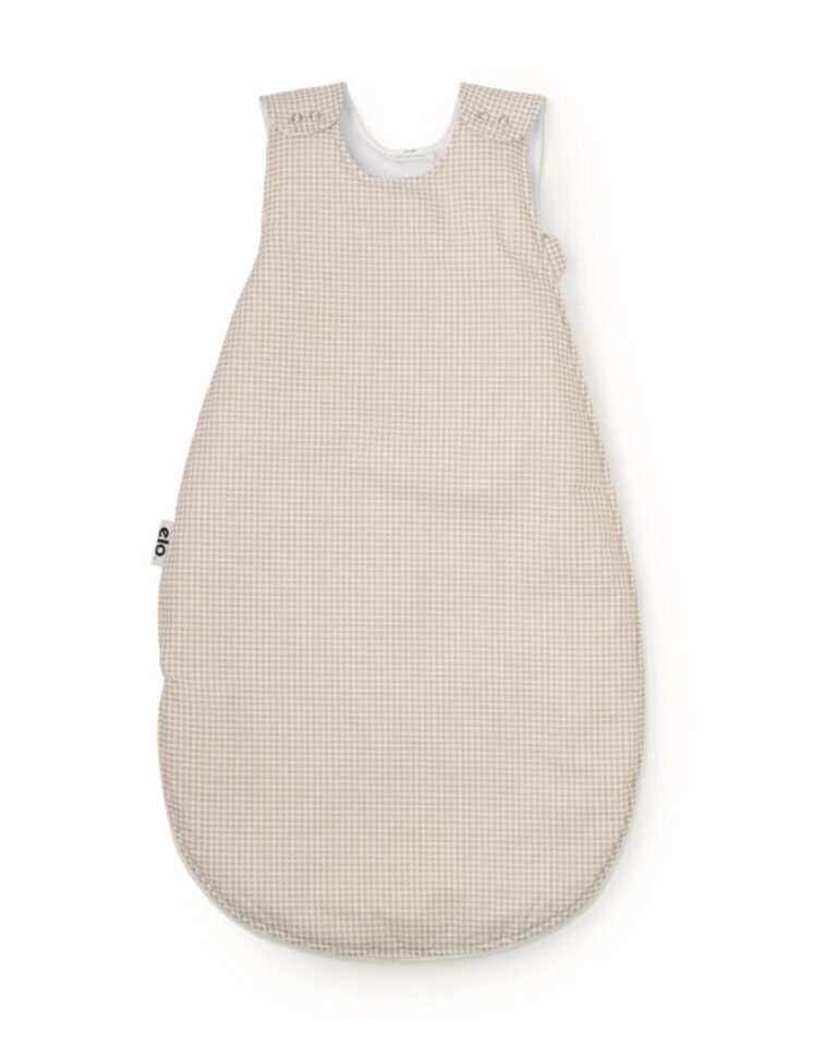 vreca za spavanje u blagoj bez boji sa malim belim kockicama