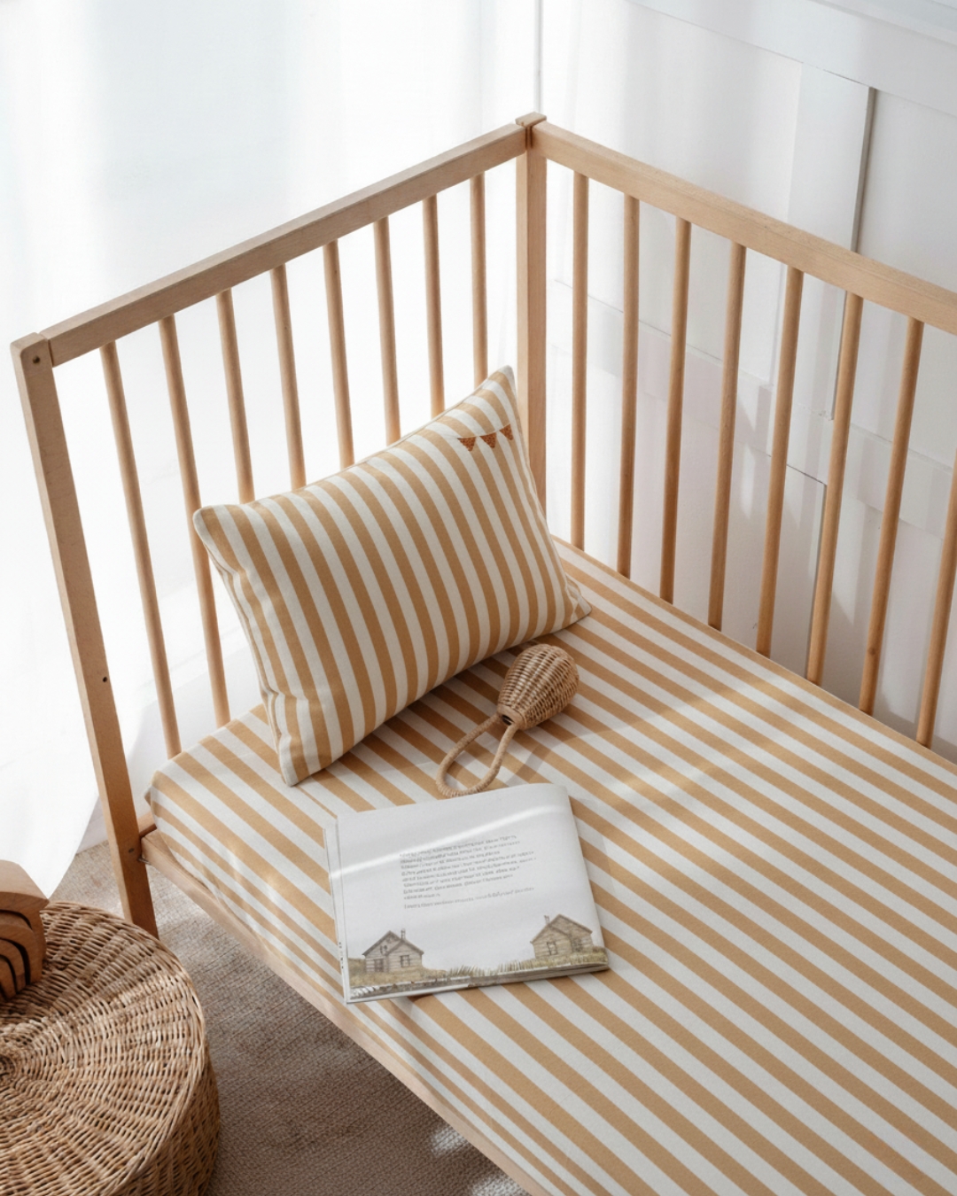 set-posteljina-za-krevetac-carsaf-i-jastucnica-albert-2-1 (2) Set posteljina za krevetac čaršaf i jastučnica Albert 2/1 - Slika 1