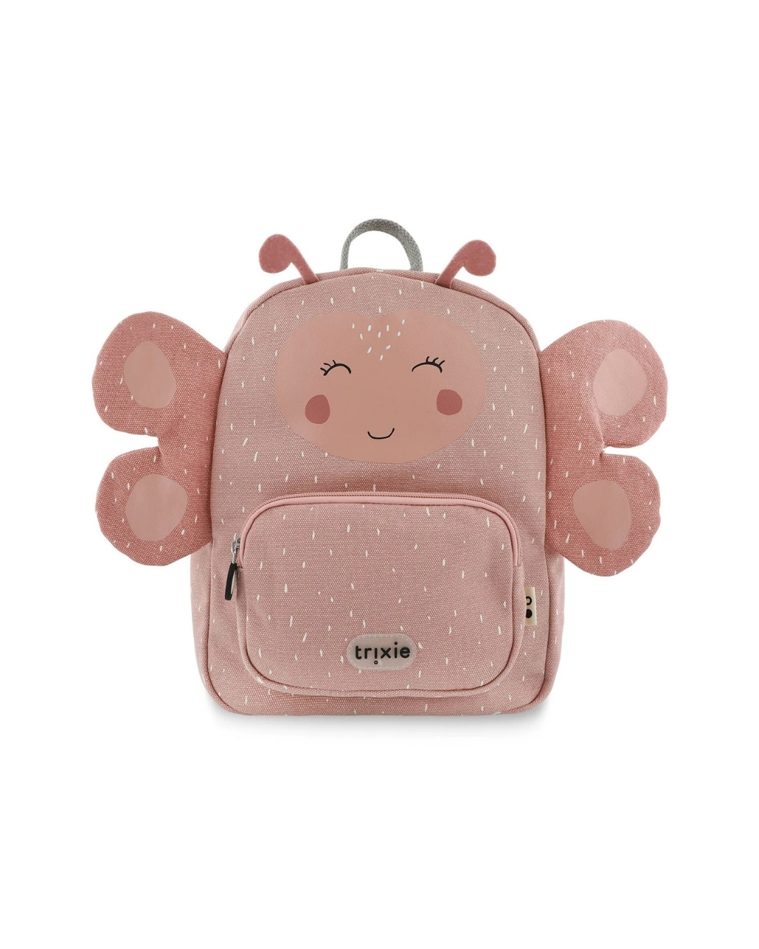 standardni ranac u pink boji sa motivom leptira